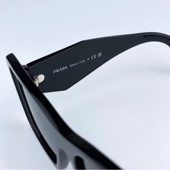 New - Prada PRO8YS 1AB5SO PR O8Y
Black Dark Gray Cat Eye
Unisex Sunglasses - Picture 10 of 12